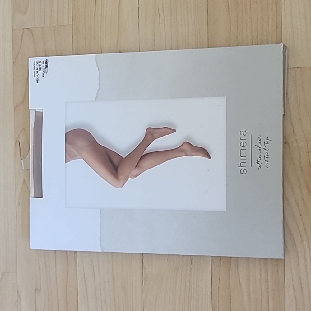 Shimera Light Support Control Top Pantyhose Medium Nude Size B